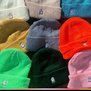 Lonely Ghost Neon Green Beanie 👻👻